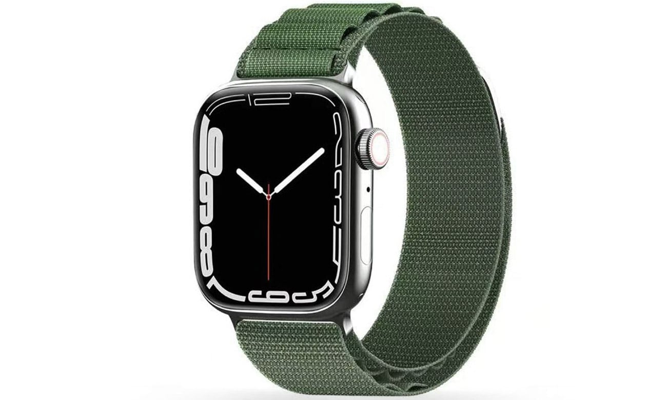 TechProtect Opaska Nylon Pro do Apple Watch military green Paski do